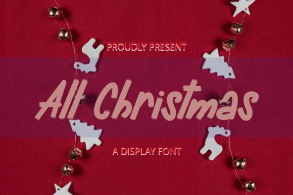 All Christmas: A Festive Display Font