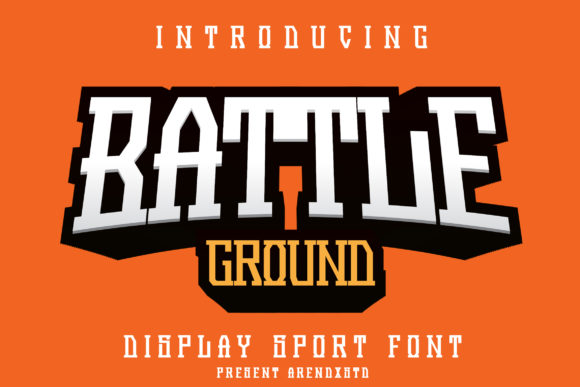 Battleground: A Bold Font for Business