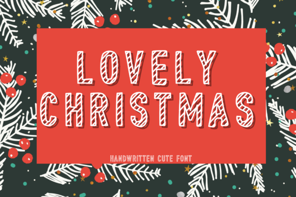 Beautiful Christmas Typography