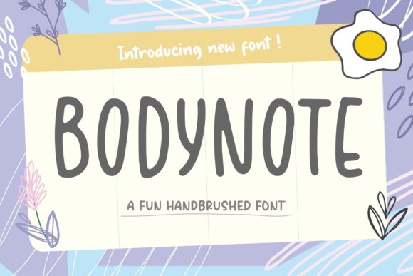 Bodynote: A Fun Font for Business Branding