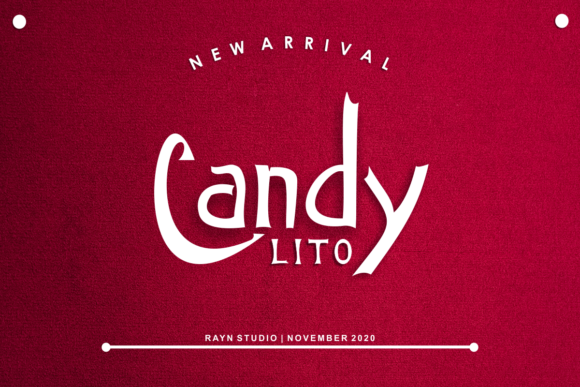Candy Lito Font for Creative Publishing