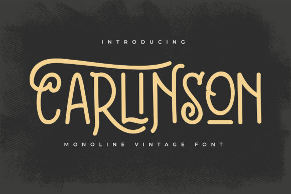 Carlinson: A Bold Font for Creative Campaigns