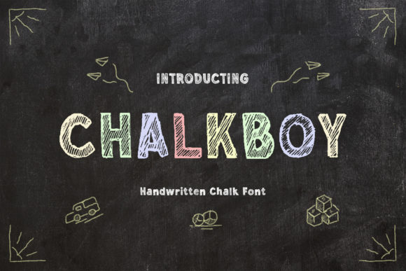 Chalkboy Font for Creative Projects