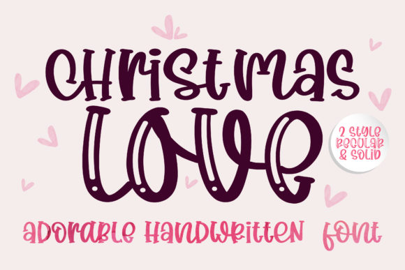 Christmas Love Font Review