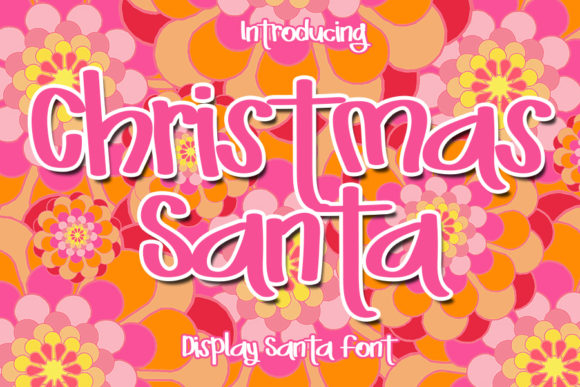Christmas Santa Font for Creative Projects