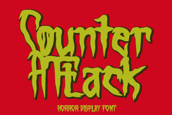 Counter Attack: A Spooky Font for Business