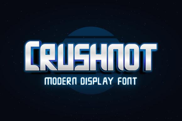 Crushnot: A Bold Type for Creative Design
