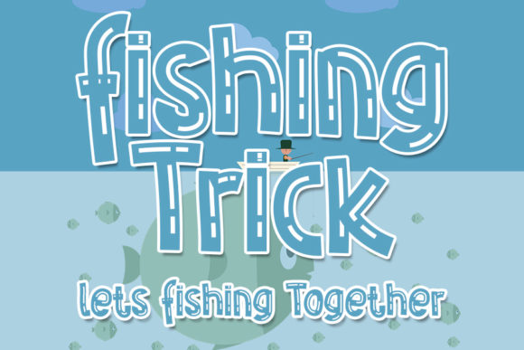 Fishing Trick: A Joyful Font for Creative Projects