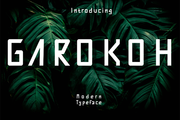 Garokoh: A Bold Font for Clear Campaigns