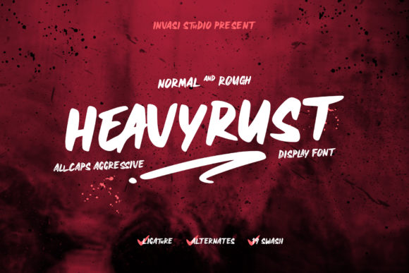 Heavyrust: A Bold Font for Business