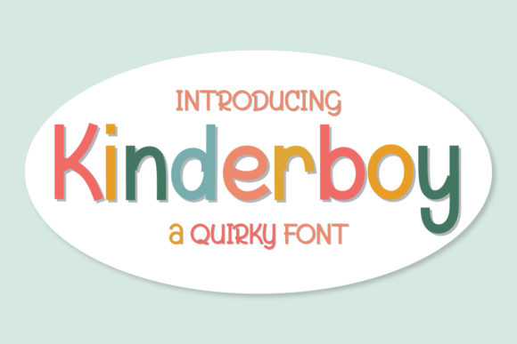 Kinderboy: A Playful Font for Business Branding