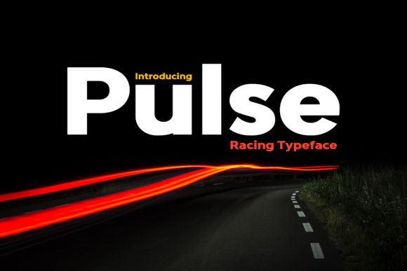 Pulse: A Bold Display Font