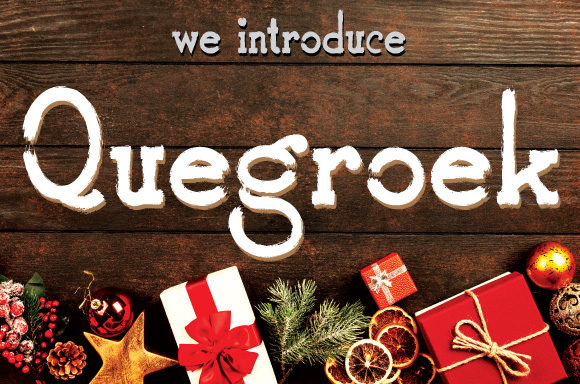 Quegroek: A Font That Elevates Your Brand
