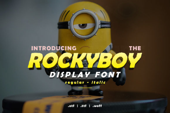 Rocky Boy Font: Bold and Beautiful