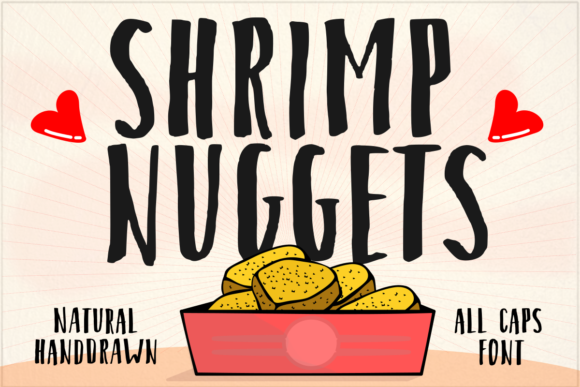 Shrimp Nuggets Font: Bold and Trendy