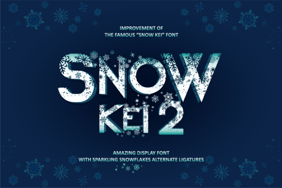 Snow Kei 2 Font for Editorial Design