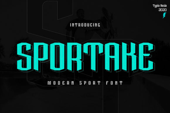 Sportake: Bold Font for Strong Campaigns