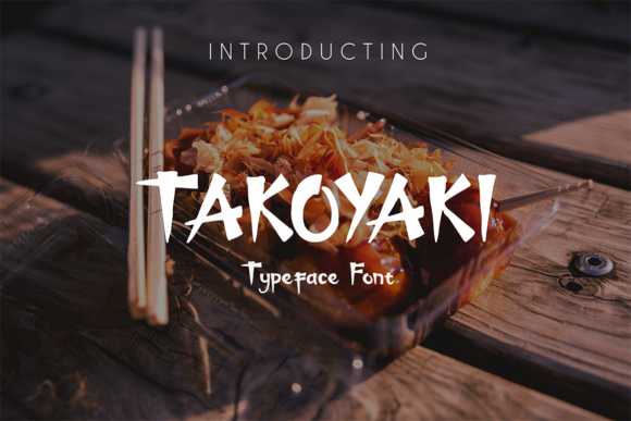 Takoyaki: A Playful Display Font