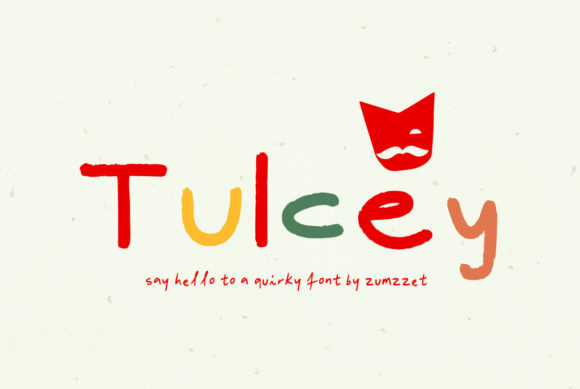 Tulcey: A Quirky Display Font
