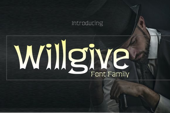 Willgive: A Bold Display Font