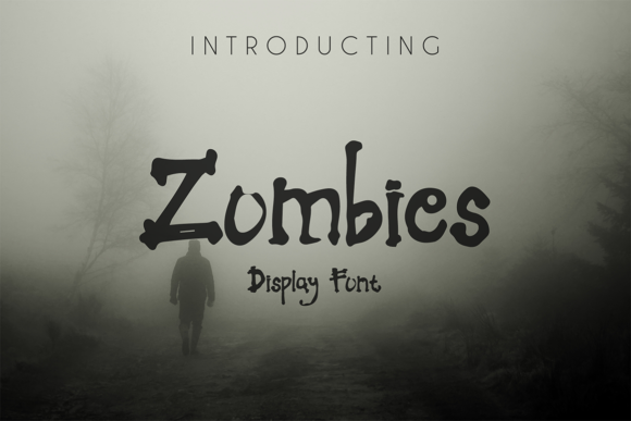 Zombies: A Creepy Display Font for Halloween Campaigns